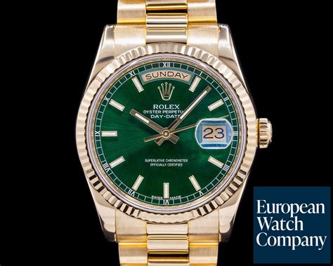 rolex 118238 production years.